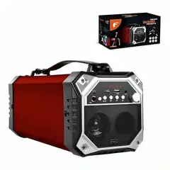 FUJITEL - PARLANTE BAZOOKA GPS4045 ROJO