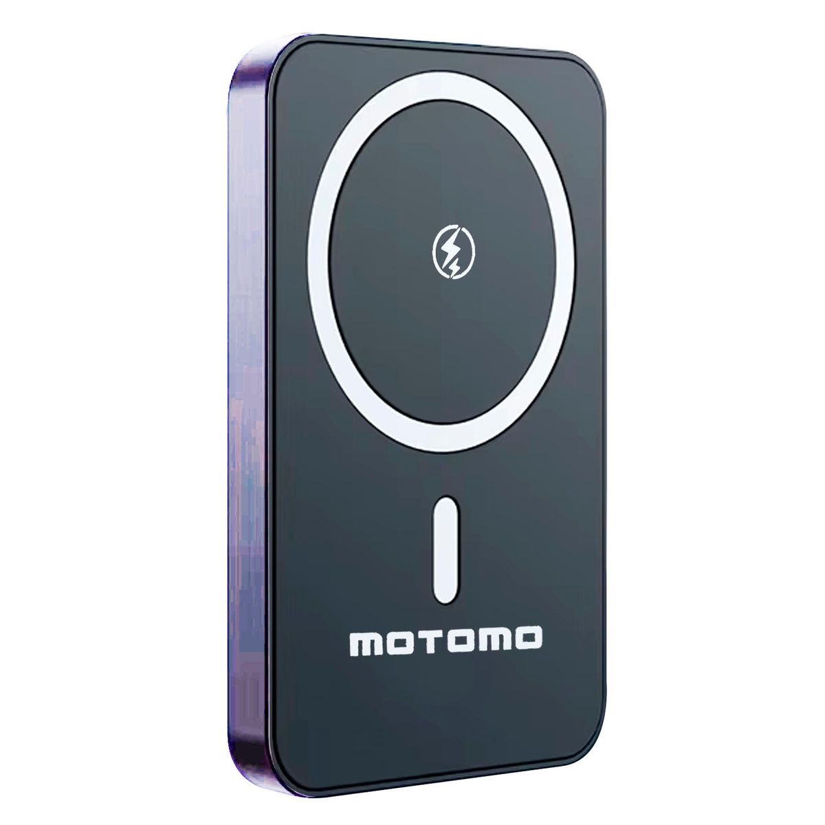 MOTOMO - PoweBank MagSafe Compatible Con iPhone Con 10.000 Mah Lila