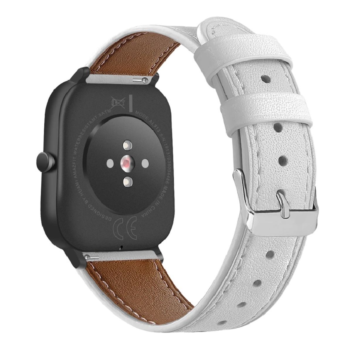 GENERICO - Correa Cuero Para Amazfit Gts  2, 4 mini / Bip 3