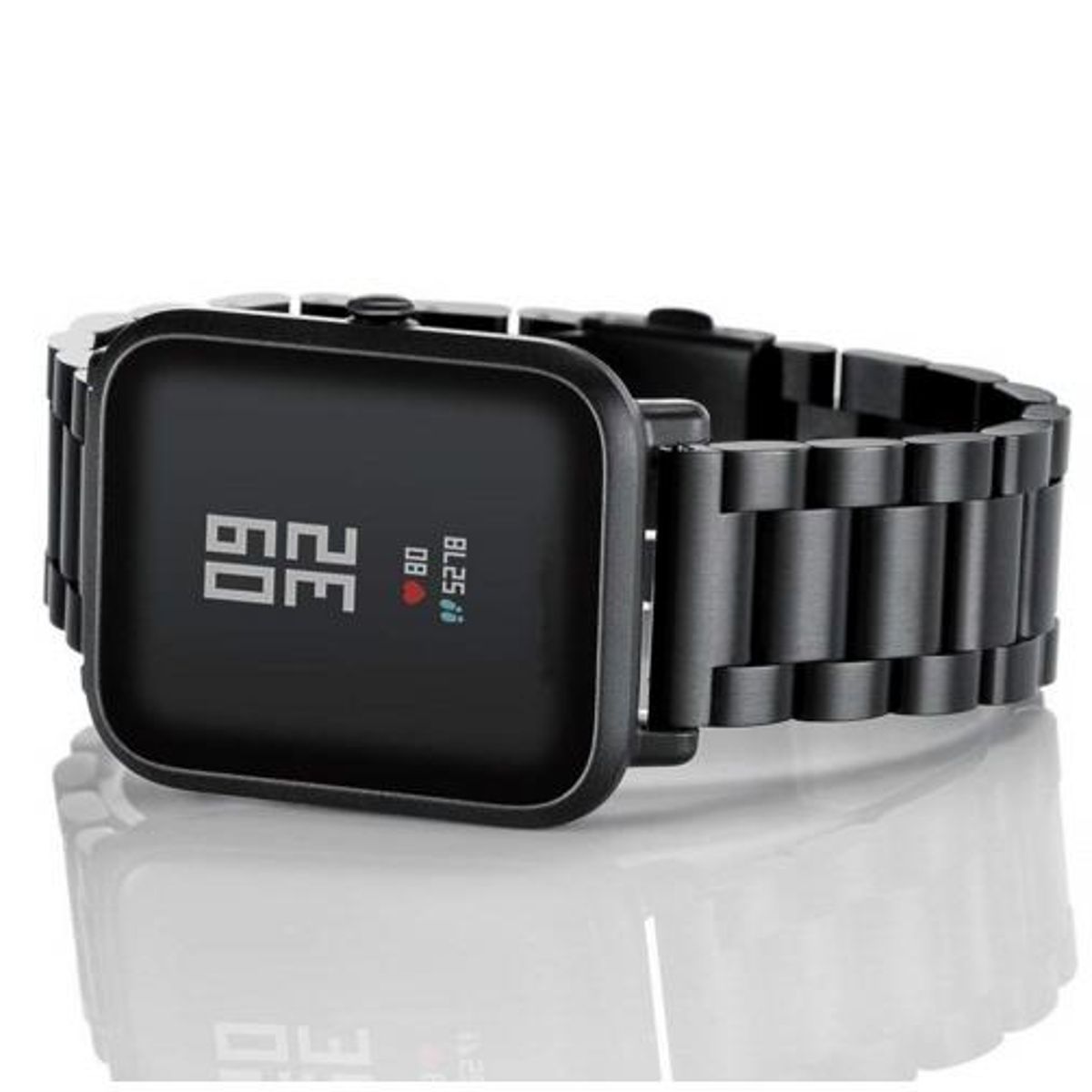GENERICO - Correa Para Amazfit Bip / Gts 4, 2 ,4 Mini de Acero + Ajustador