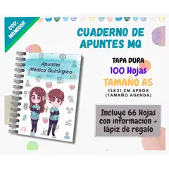 GENERICO - APUNTES MEDICO QUIRURGICO A5 - 100 HOJAS