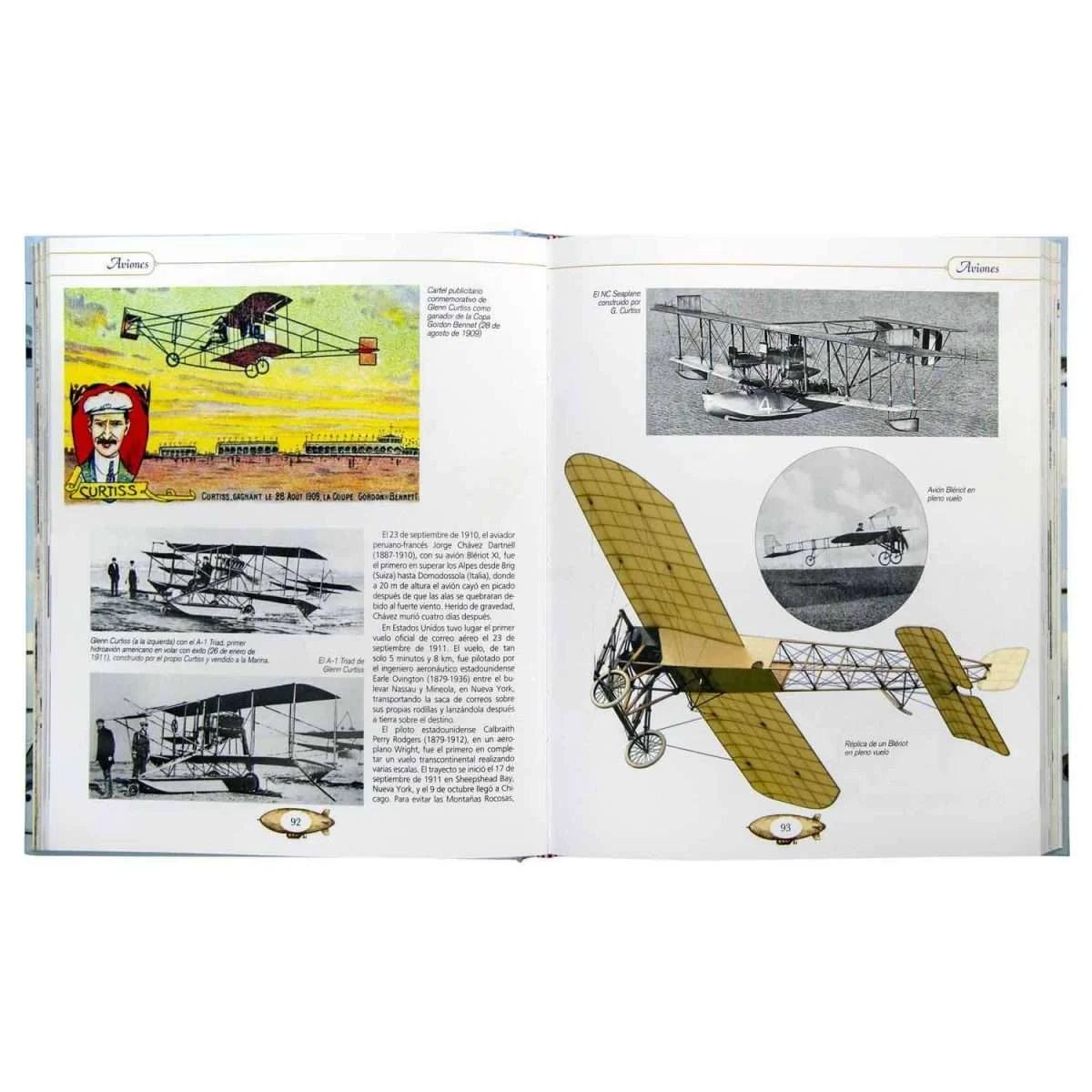 LEXUS - Libro Atlas Ilustrado Aviones Muy Antiguos - Lexus