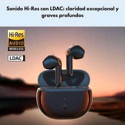 Imagen 2 del producto Audífonos Air3 Deluxe HS HiFi LDAC Bluetooth 5.2 Negro Negro