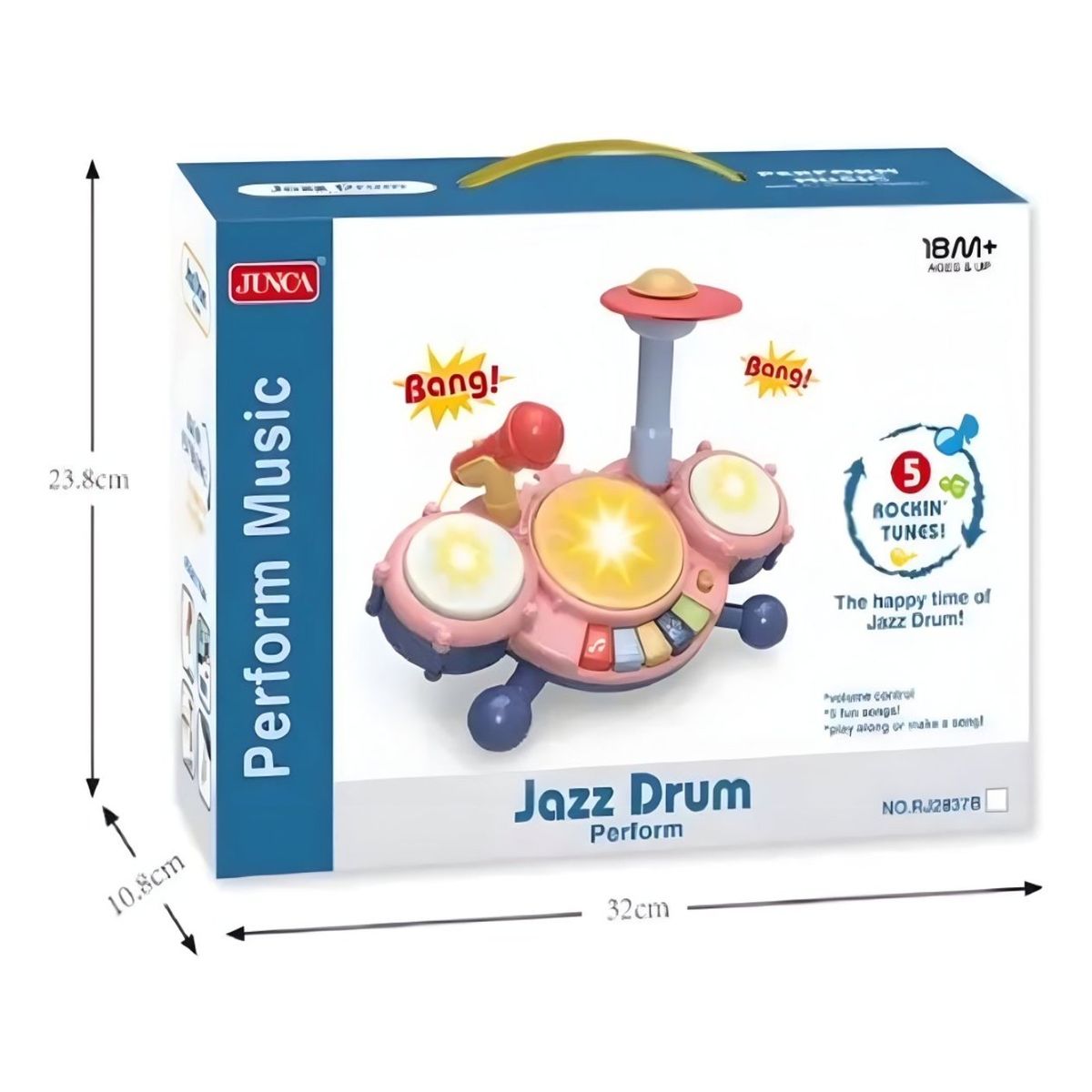 GENERICO - Juguete Batería Musical para Bebé 27n8