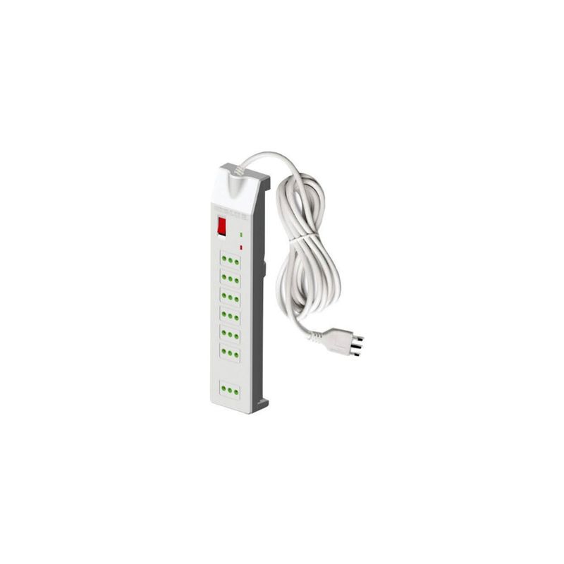DBLUE - Alargador Eléctrico 7 Entradas 2.1mts Certificado - SC