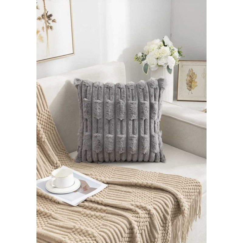 GENERICO - PACK DE 2  FUNDAS ESTILO BAMBU 45x45cm  90