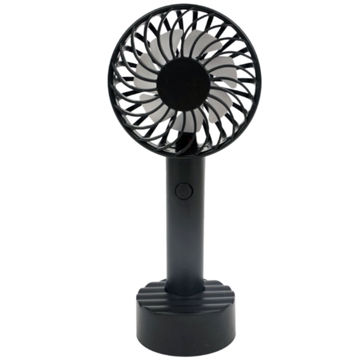 TECNOLAB - Mini Ventilador De Mano Recargable 500mAh Negro - SC