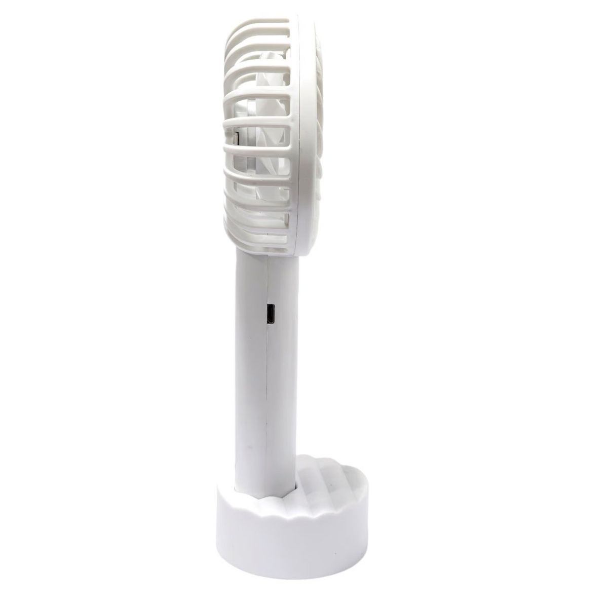 TECNOLAB - Mini Ventilador De Mano Recargable 500mAh Blanco - SC