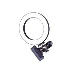 DBLUE - Aro De Luz Led Para Celular Con Control De Luz Y Clip - SC