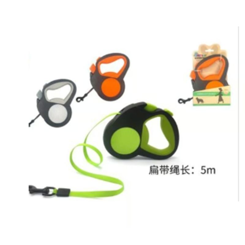 GENERICO - Correa Extensible Para Arnés Color Naranja 5m