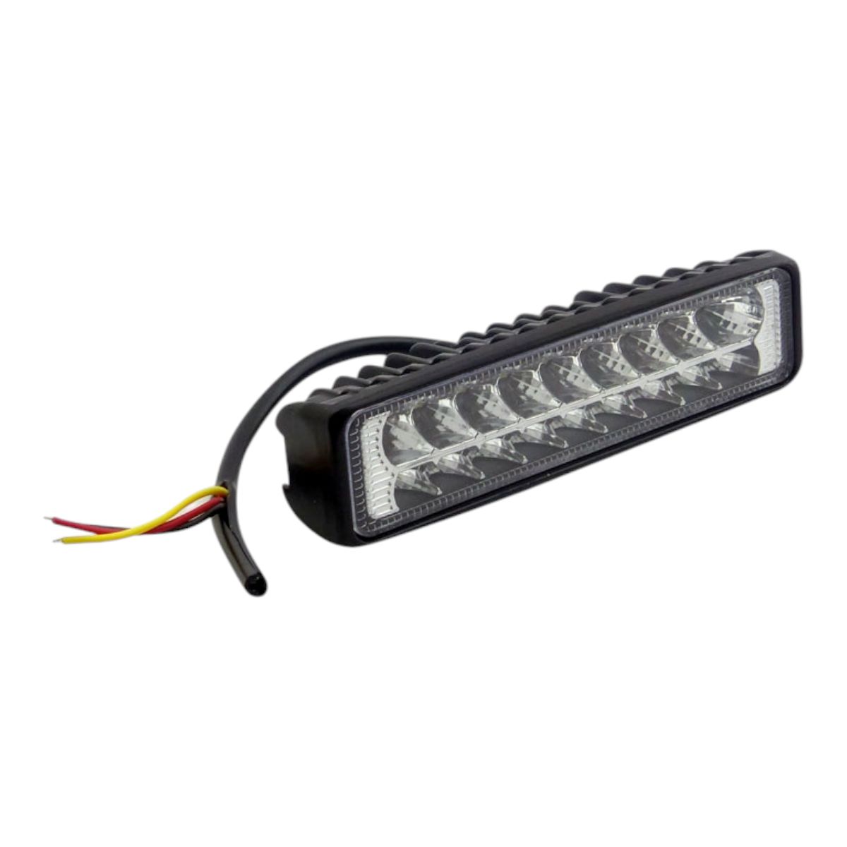 GENERICO - Neblinero Duo 18 LED 12V Rectangular