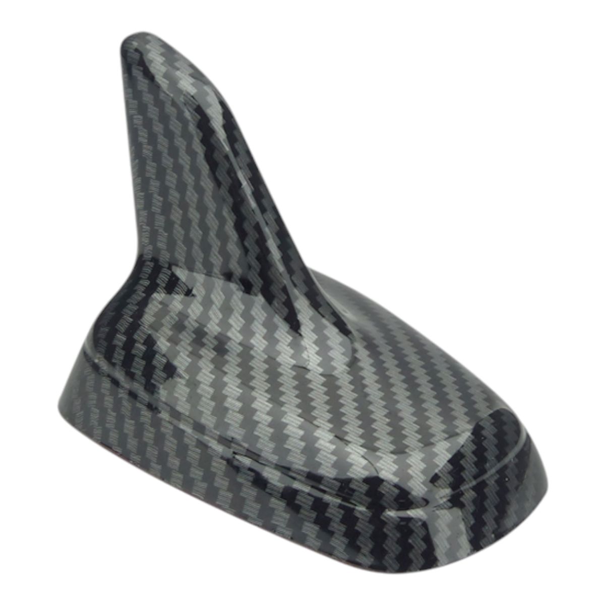 GENERICO - Mini Aleta Tiburon Decorativa Para Auto Negro Y Carbono
