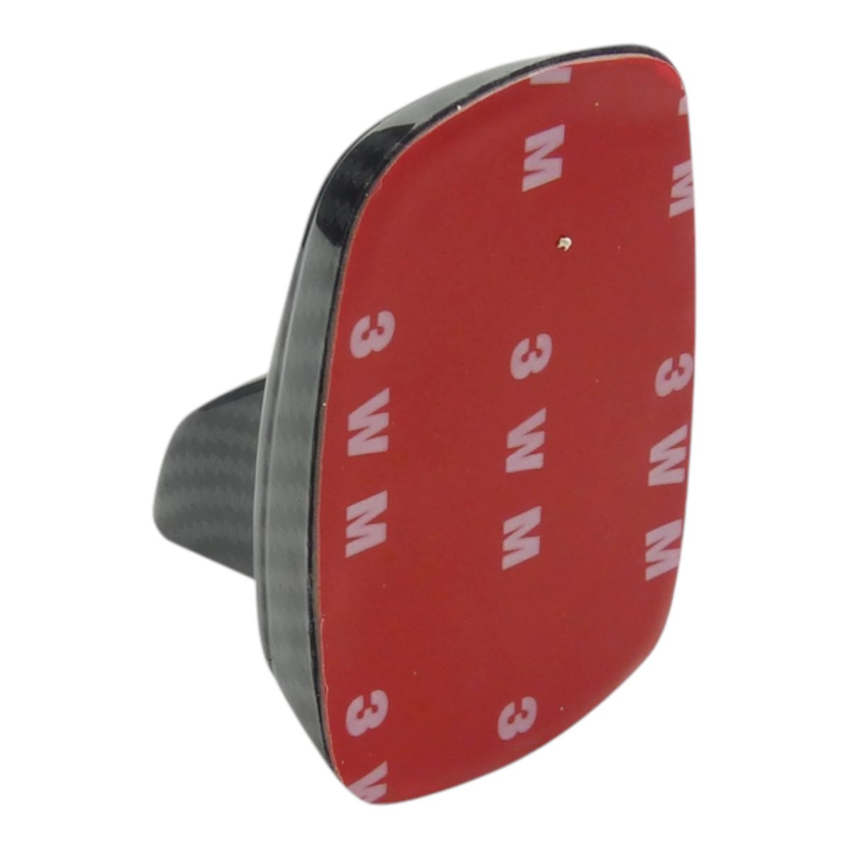 GENERICO - Mini Aleta Tiburon Decorativa Para Auto Negro Y Carbono