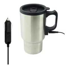 GENERICO - Vaso Termico 480 Ml De Aluminio Para Auto