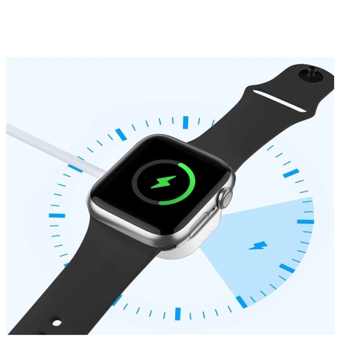 GENERICO - Cargador Compatible Apple Watch Serie 11, 10, 8, 7 Calidad