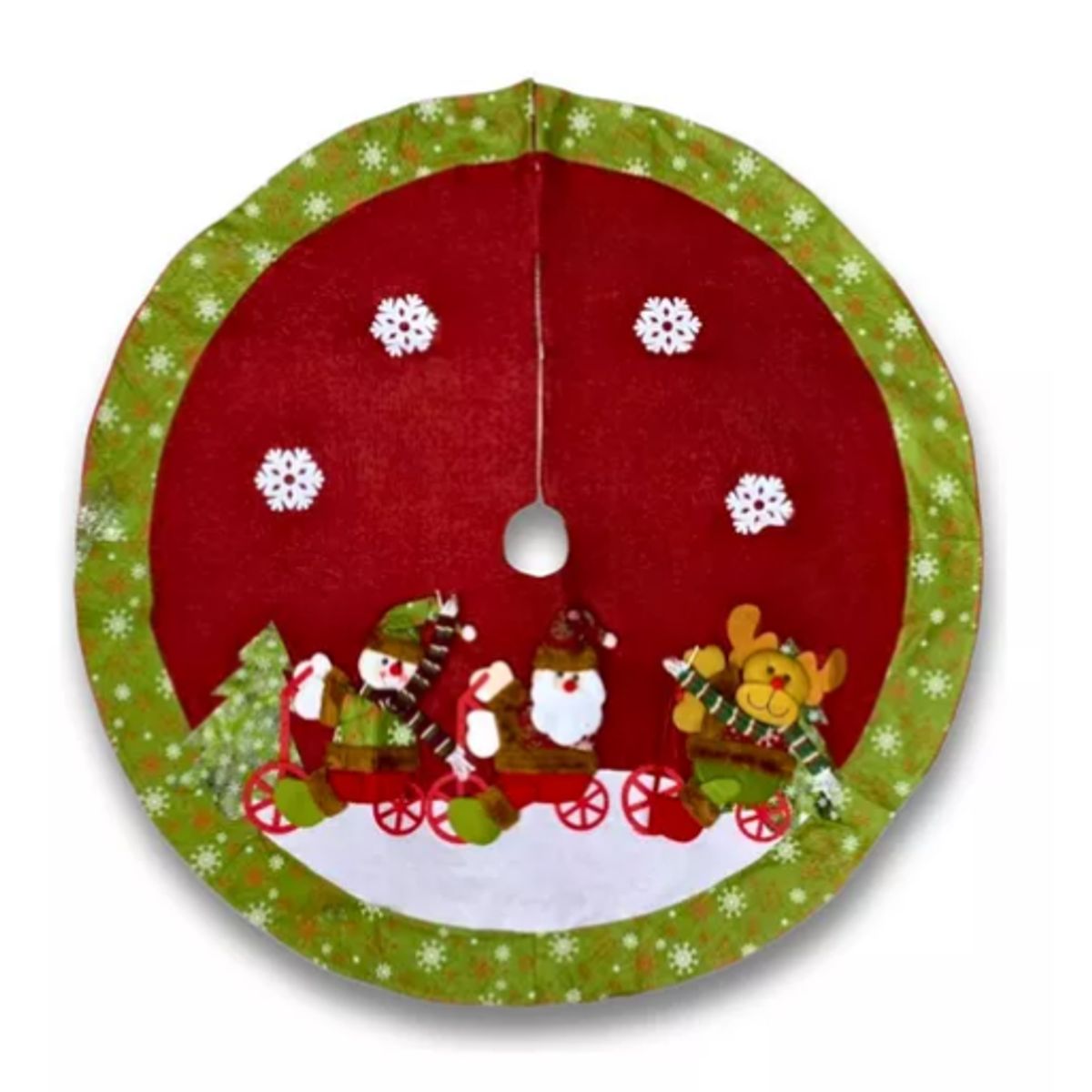 GENERICO - Pie De Arbol Decoracion Navidad Faldon  Navideño 115cm