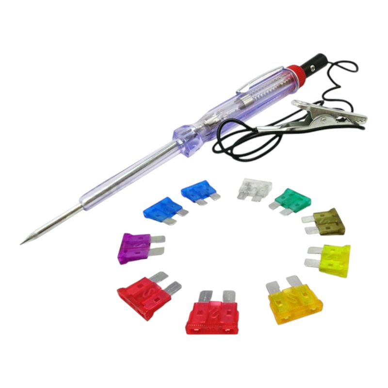 GENERICO - Kit Fusibles Probador De Corriente Destornillador