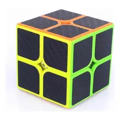 GENERICO - Cubo Rubik 2x2 Versión De Fibra De Carbono