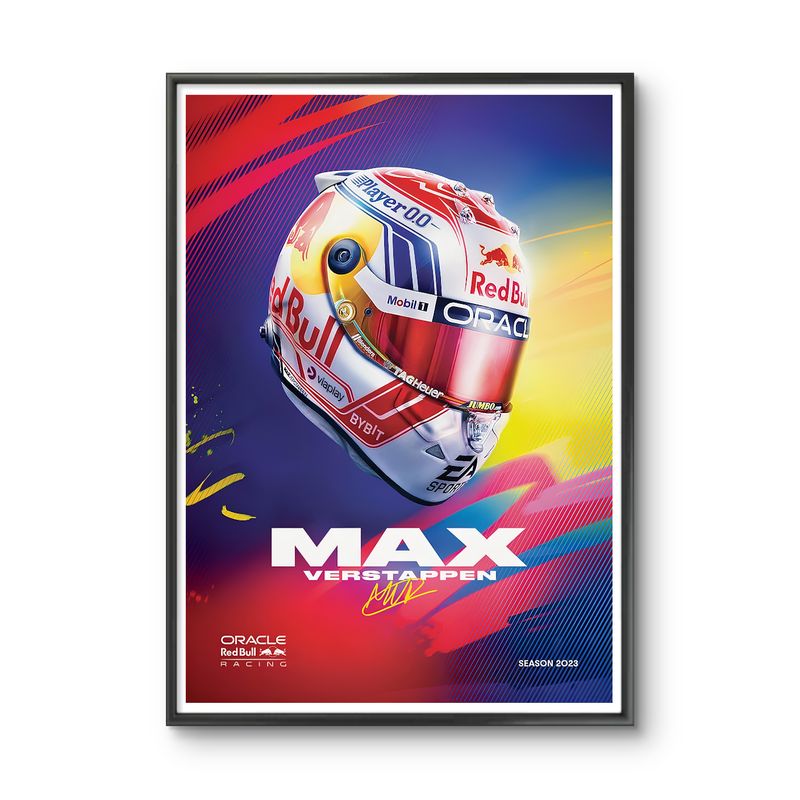 GENERICO - Cuadro decorativo Poster F1 Max Verstappen