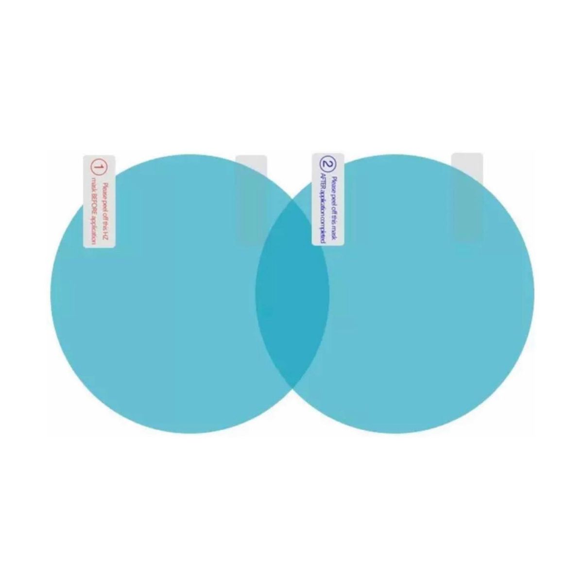 GENERICO - Protector Lamina De Espejos Retrovisores Antilluvia Auto