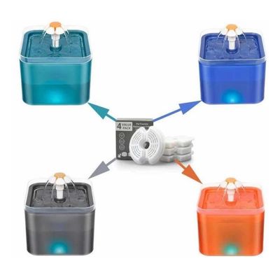 Imagen 2 del producto Filtros Pack 4und Repuesto Para Fuente Bebedero 2lts Mascota