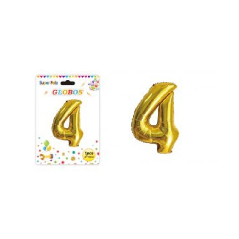 GENERICO - GLOBOS DE NUMERO 1 PCS