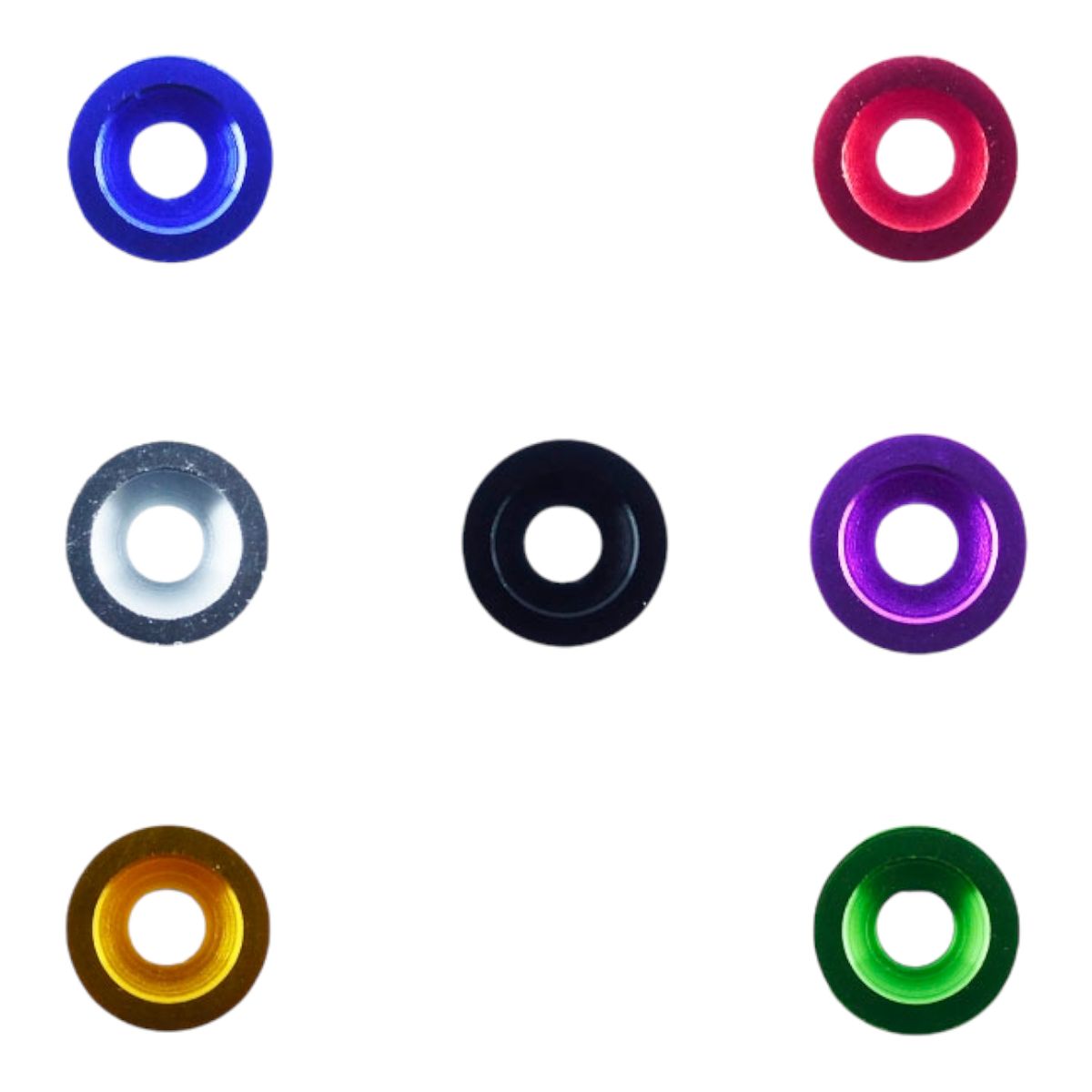 GENERICO - set 10 Perno De Motor Para Auto Tipo Tuning