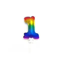 GENERICO - GLOBO METALICO MULTI STICK 13CM 1