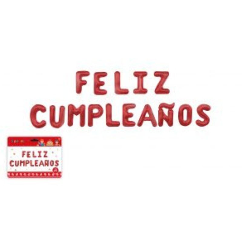 GENERICO - GLOBOS FELIZ CUMPLEAÑOS 15 PCS