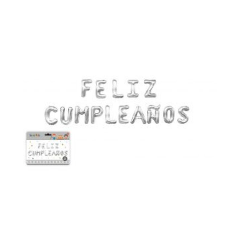 GENERICO - GLOBOS FELIZ CUMPLEAÑOS 15 PCS