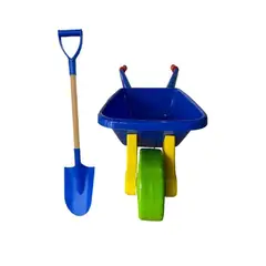 GENERICO - Carretilla Playera con Pala Infantil para Playa 25o2