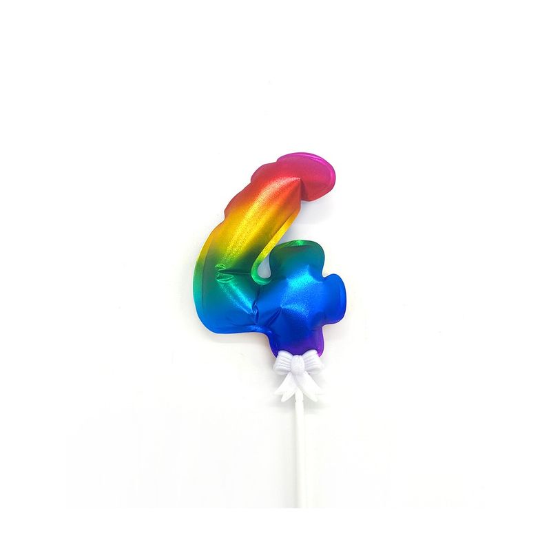 GENERICO - GLOBO METALICO MULTI STICK 13CM 4