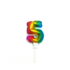 GENERICO - GLOBO METALICO MULTI STICK 13CM 5