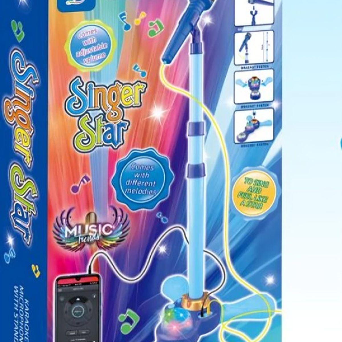 OEM - Microfono simple azul modelo HD-8913