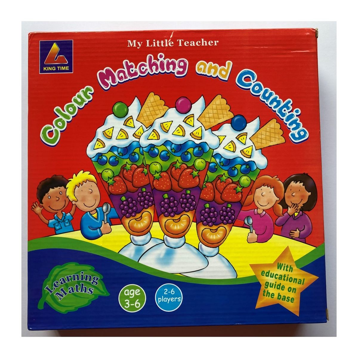GENERICO - Juego de mesa educativo - Números y colores Aprender matemáticas