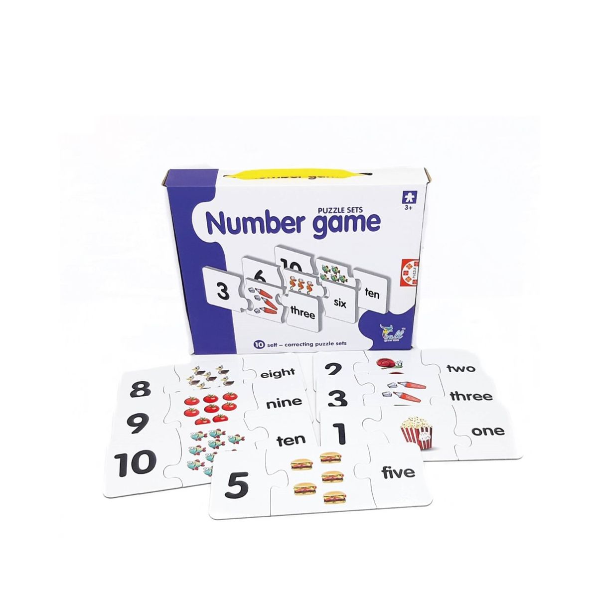 GENERICO - Rompecabezas educativo - Números