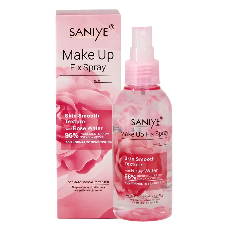 KISS BEAUTY - FIJADOR DE MAQUILLAJE AGUA DE ROSAS