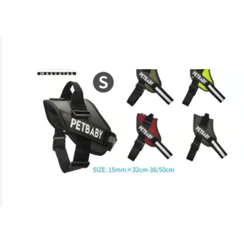 GENERICO - Arnes Pechera Para Perro Talla S Color Negro