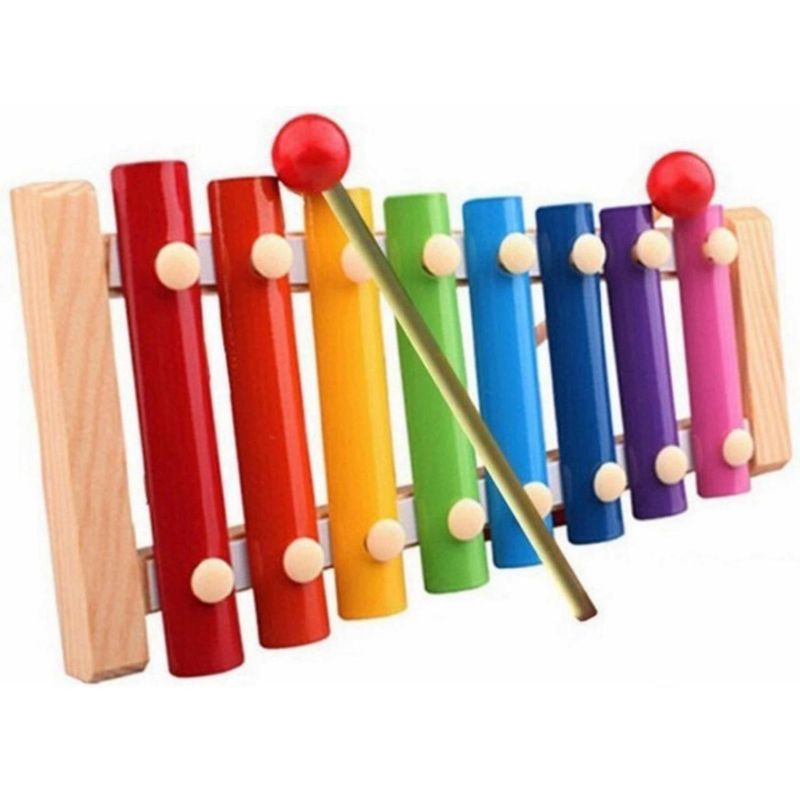 GENERICO - Xilófono De Madera Juguete Bebes Educativo Piano 8 Notas