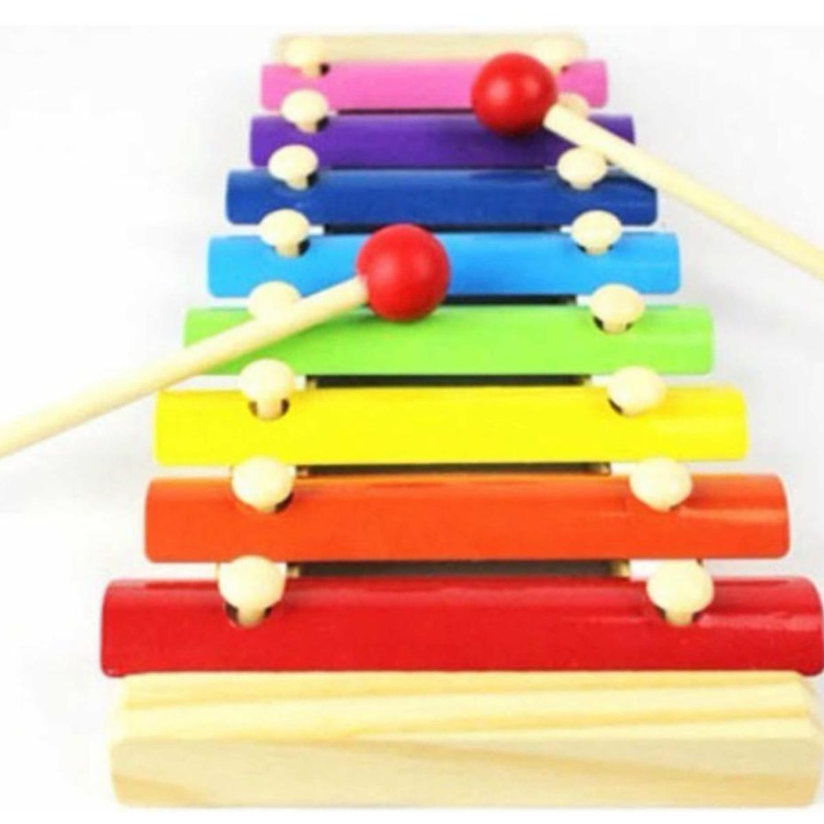 GENERICO - Xilófono De Madera Juguete Bebes Educativo Piano 8 Notas