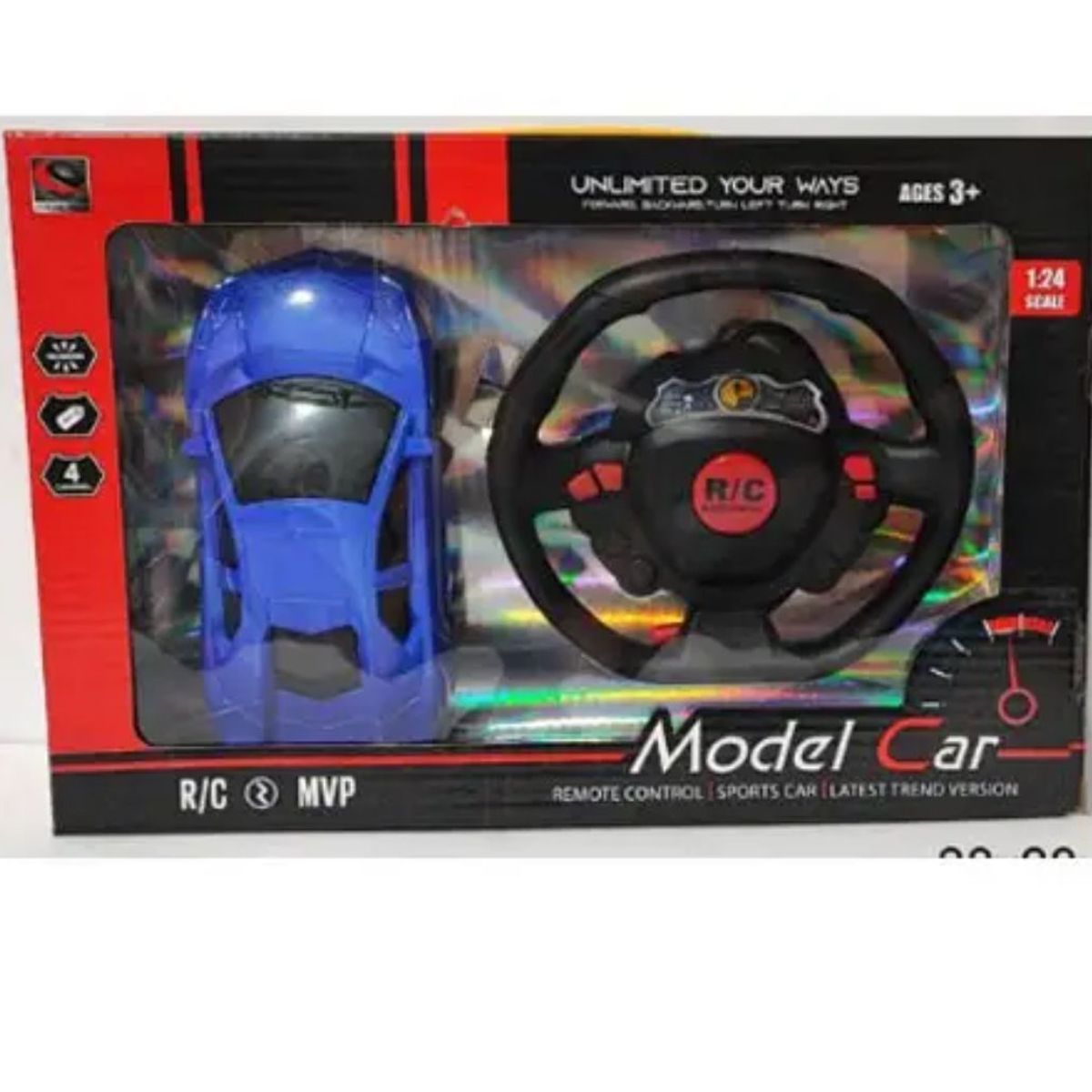 GENERICO - Auto a control remoto con Volante