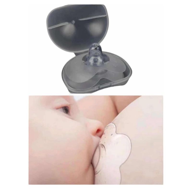 GENERICO - Protector Pezon De Silicona De Lactancia Para Amamantar 2und