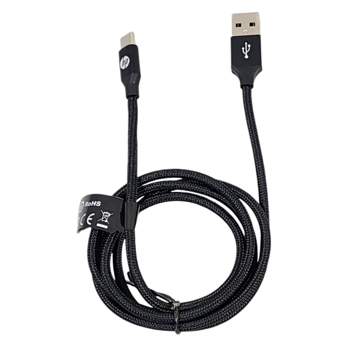 HP - Cable HP USB Tipo-C 1Mt Negro DHC-TC102-1M