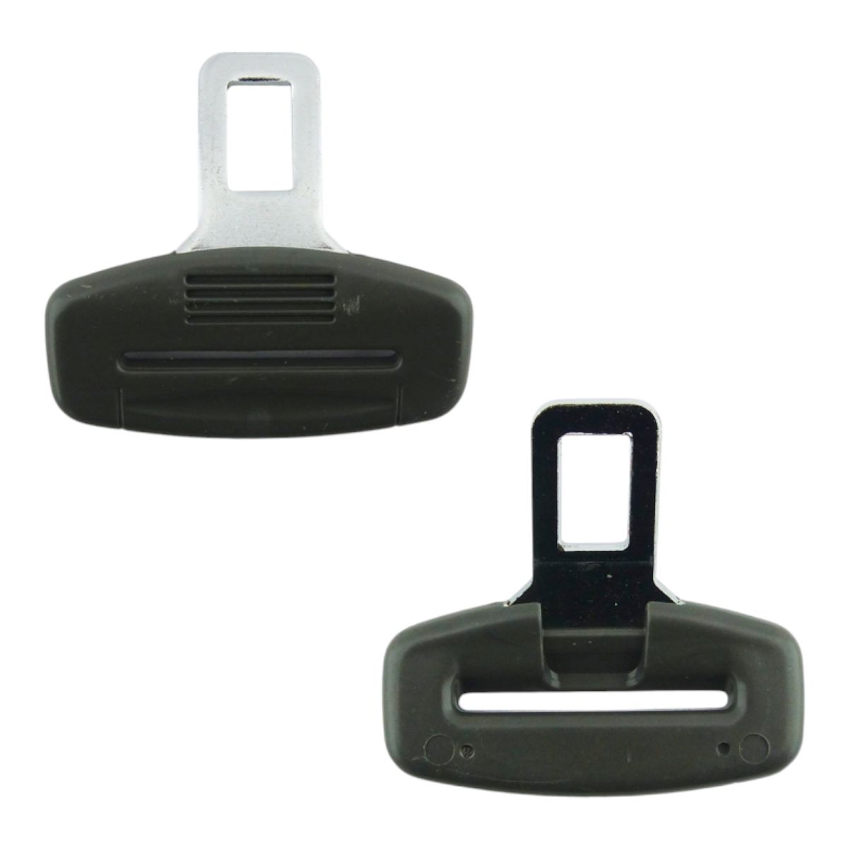 GENERICO - pack 2 Punta De Cinturon De Seguridad Para Auto