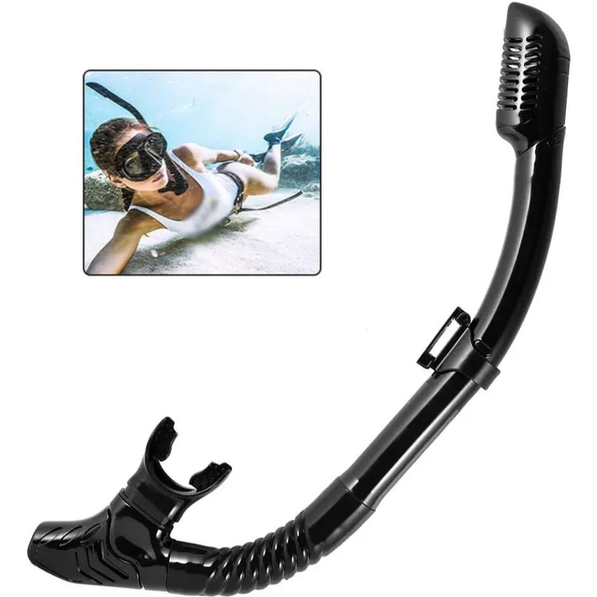 KUANGYE - Snorkel Esnórquel seco para Buceo Subpacifico