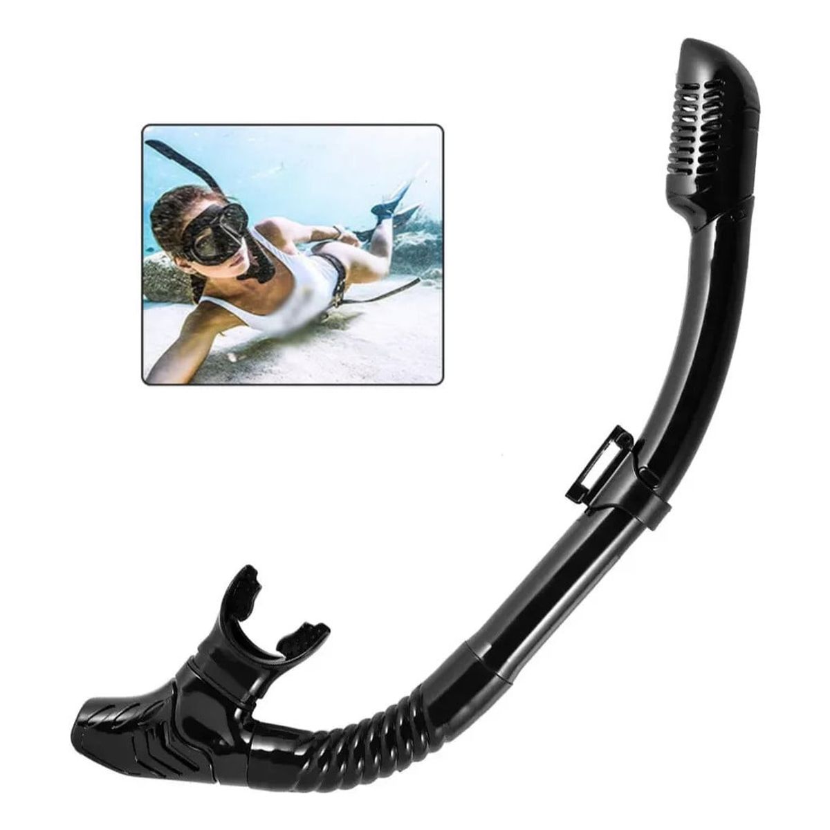 KUANGYE - Snorkel Esnórquel seco para Buceo Subpacifico