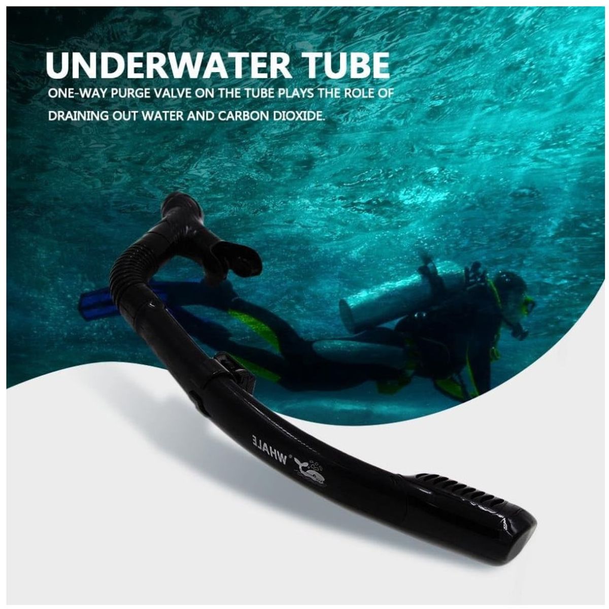 KUANGYE - Snorkel Esnórquel seco para Buceo Subpacifico