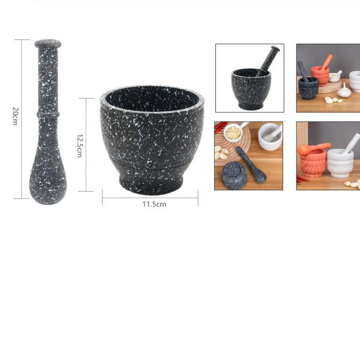 GENERICO - Mortero Moledor De Semillas Y Especies