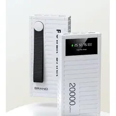 GENERICO - Batería Portátil de 20000 Mah Carga Rápida