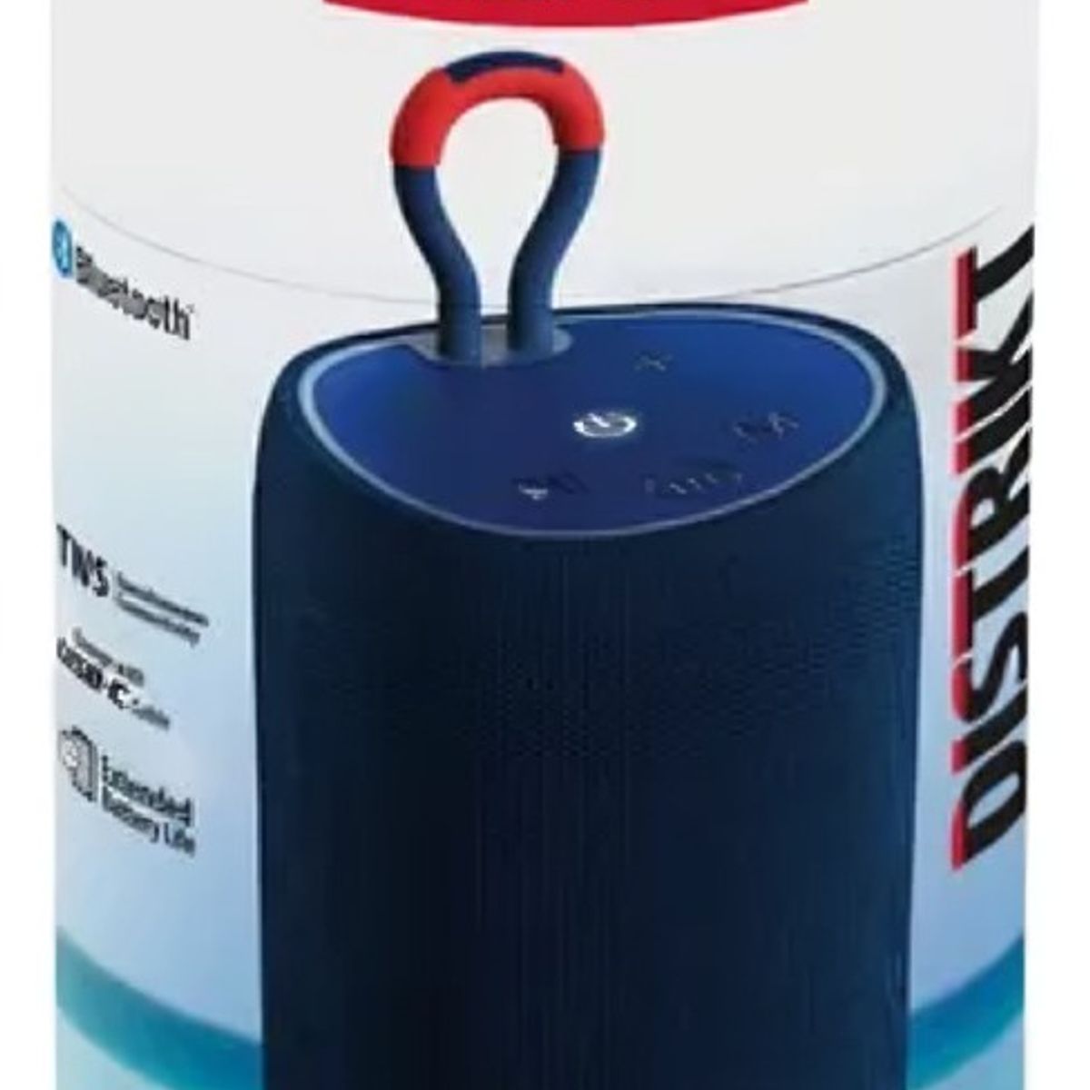 MAXELL - PARLANTE PORTATIL  MAXEL BT-DISTRIKT AZUL